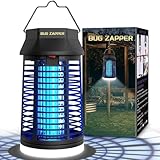 Loowoko Insektenvernichter Elektrisch, 4200V Mückenlampe Mit LED-Licht,...