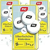 PIC Silberfische bekämpfen (9 Dosen), Silberfischfalle, Silberfische effektiv...